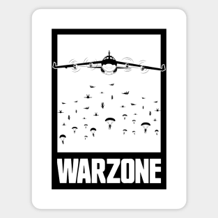 Military. Warzone. Battle royale Magnet